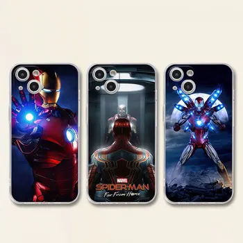 Marvel Iron Man Mark 4 Lahe Telefon Case For iPhone 14 13 12 11 Pro Max X XS XR 7 8 6 6sPlus Läbipaistev Pehme 12Mini Selge Kate