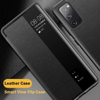 Smart View Flip Case For Huawei P40 P20 P30 Pro Mate 40 Pro 20 10 Lite 10 Ph Plus Au 20 Pro 10 9 Lite 8X 9X P Smart 2019 Kate