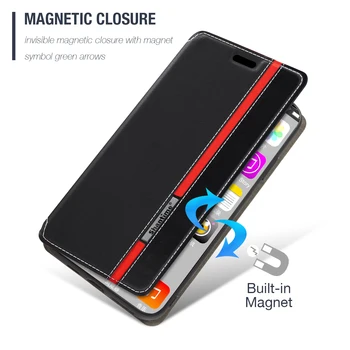 Eest Meizu 20 Pro Juhul Mood Mitmevärviline Magnetilise Sulgemise Nahast Flip Case Cover Kaardi Omanik 6.55 tolli