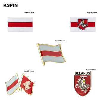 Valgevene lipu pin rinnamikrofon pin badge Sõle Ikoonid 1TK KS-0031