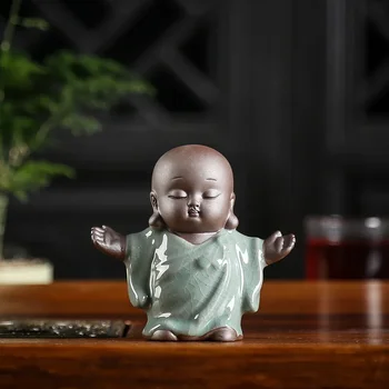 Kujukeste & Miniatuuri Munk Tee Lemmikloomad Zen Elutuba Teenetemärgi Budistliku Geyao Micro Maastiku Home Decor Keraamilised Kaunistused